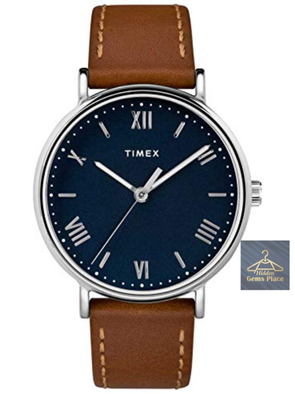 Timex Southview 41mm Genuine Leather Strap Men's Analog Watch